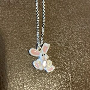 Like new bunny necklace